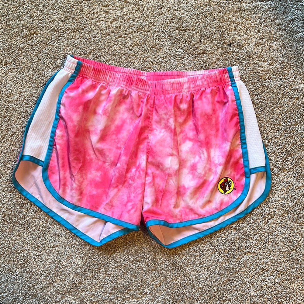 Buc-Ee’s Tie Dye Running Shorts - Small